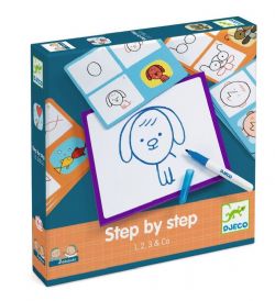 DJECO - COLORIAGE ÉTAPE PAR ÉTAPE 1, 2, 3 & CO (STEP BY STEP)